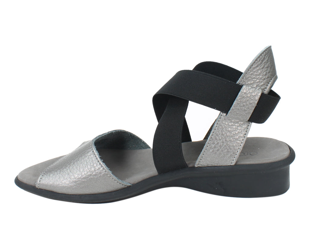 Arche Sandals Satia Iron Grey side view