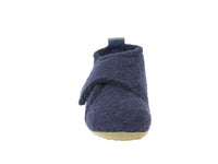 Haflinger Children's slipper Bello Ocean frotn view