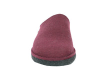 Haflinger Slippers Flair Soft Bordeaux front view