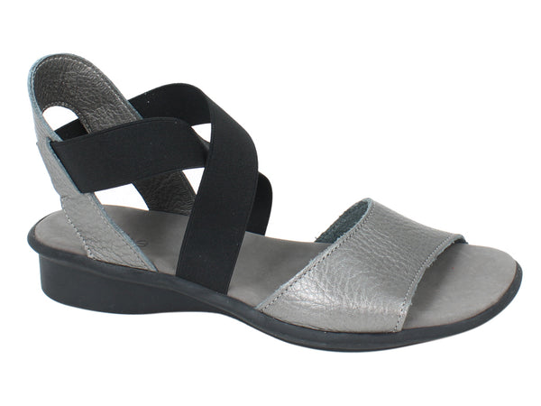 Arche Sandals Satia Iron Grey side view