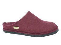 Haflinger Slippers Flair Soft Bordeaux side view