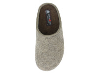 Haflinger Clogs Grizzly Michl Torf front view