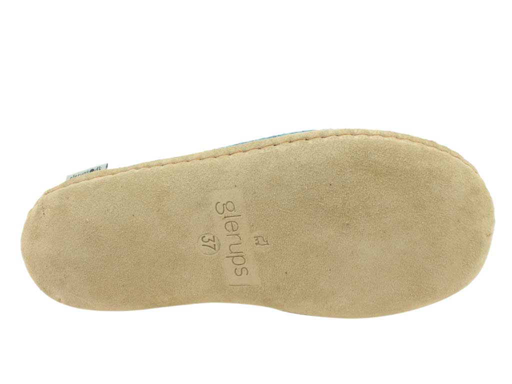 Glerups Slippers open heel Charcoal