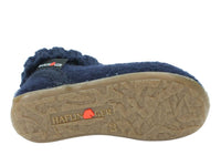 Haflinger Children's slippers Karlo Navy sole view