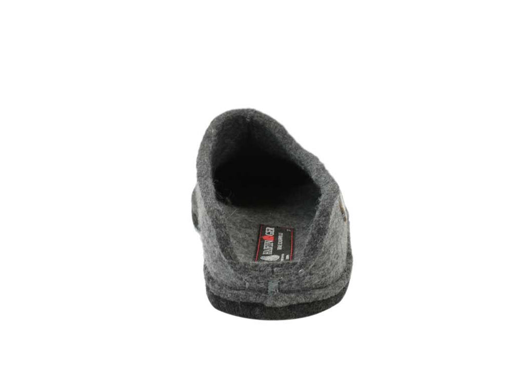 Haflinger Pantoffels dames heren unisex Flair Smily 311013, grootte:43, kleur:Blauw