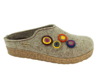 Haflinger Clogs Grizzly Kanon Torf