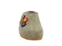 Haflinger Clogs Grizzly Kanon Torf