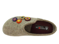 Haflinger Clogs Grizzly Kanon Torf