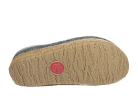 Haflinger Grizzly Torben Felt Clogs Anthracite sole view