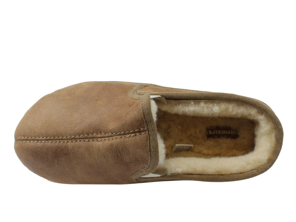 Sheepskin mens slippers uk top