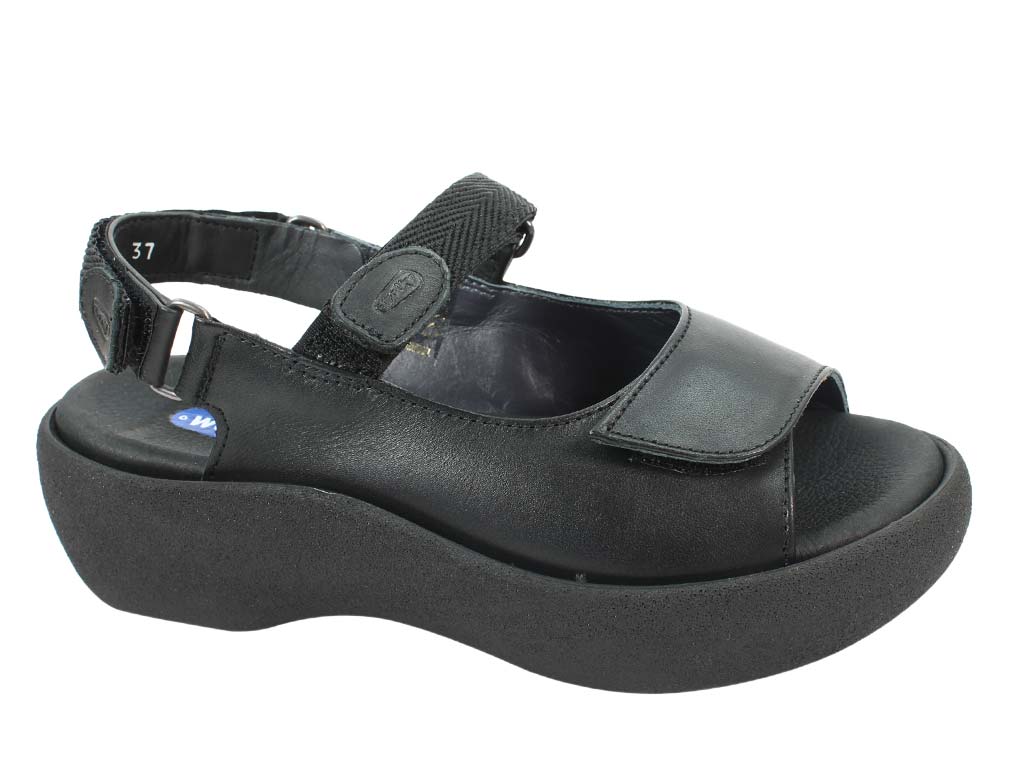 Wolky Women Sandals Jewel Black side view